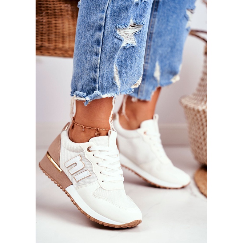 EVE Női sportcipő Bézs Arany Maddie Elements 1