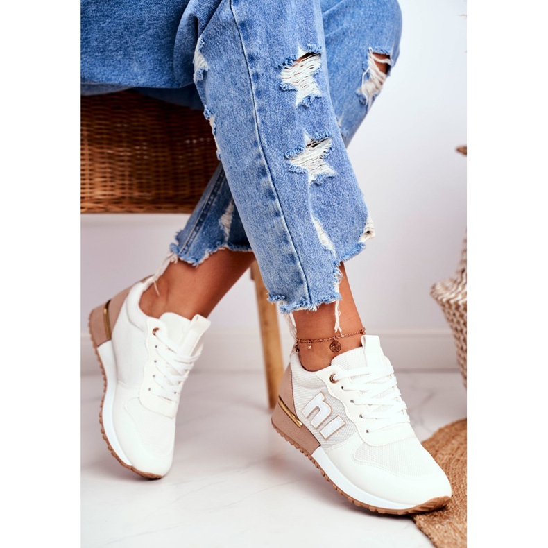 EVE Női sportcipő Bézs Arany Maddie Elements 2