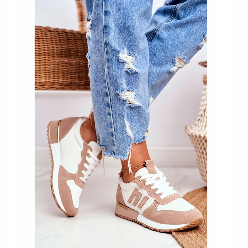 Női sportcipő Barna Golden Maddie Elements 2