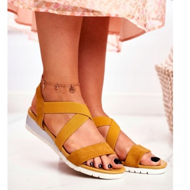 PS1 Női szandál a Wedge Yellow Slip-on Harper-n sárga 1