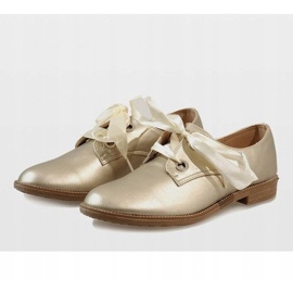 Arany fűzős cipő 188-233 aranysárga sárga 1
