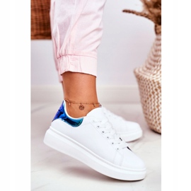 Női sportcipő Lu Boo White Metallic Matilda fehér sötétkék 1