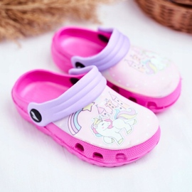 Gyermek papucs hab Crocs Pink Ponies Pony rózsaszín 1 Gyermek papucs hab Crocs Pink Ponies Pony rózsaszín 1