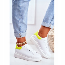 Női sportcipő Lu Boo Fehér Matilda sárga 2