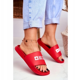 Női papucs Big Star Red GG274041 piros 1 Női papucs Big Star Red GG274041 piros 1