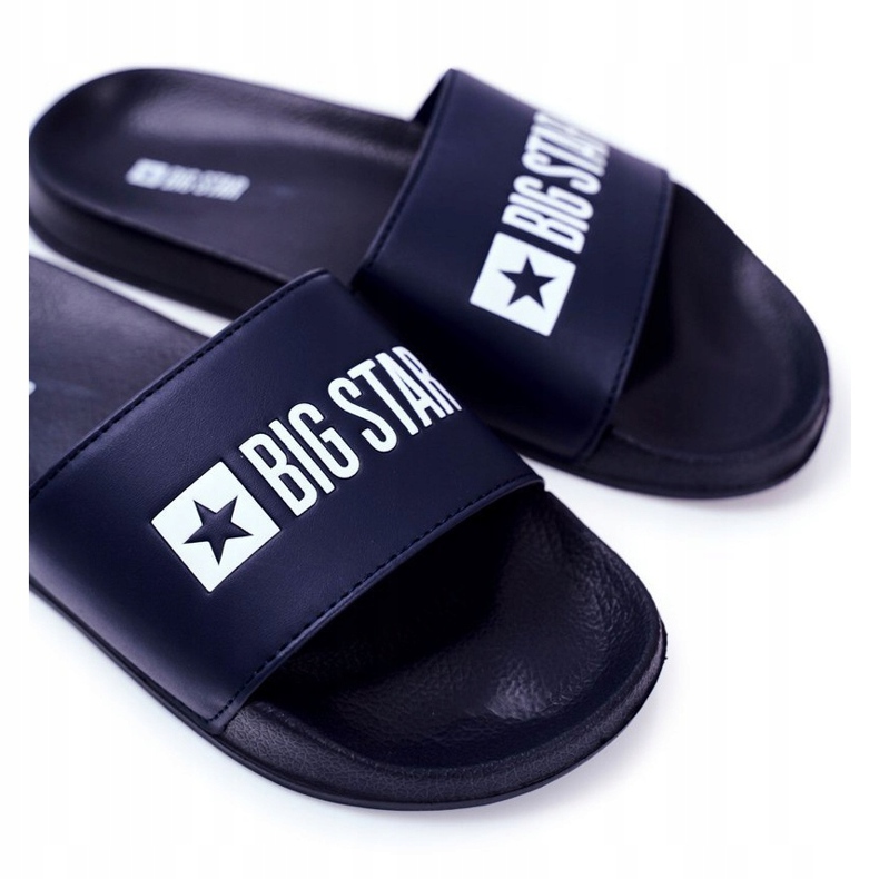 Férfi papucs Big Star Rubber Navy Blue GG174931 sötétkék 1