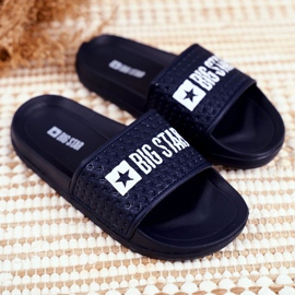 Gyermek papucs Big Star Navy Blue Steppelt GG374802 sötétkék 1