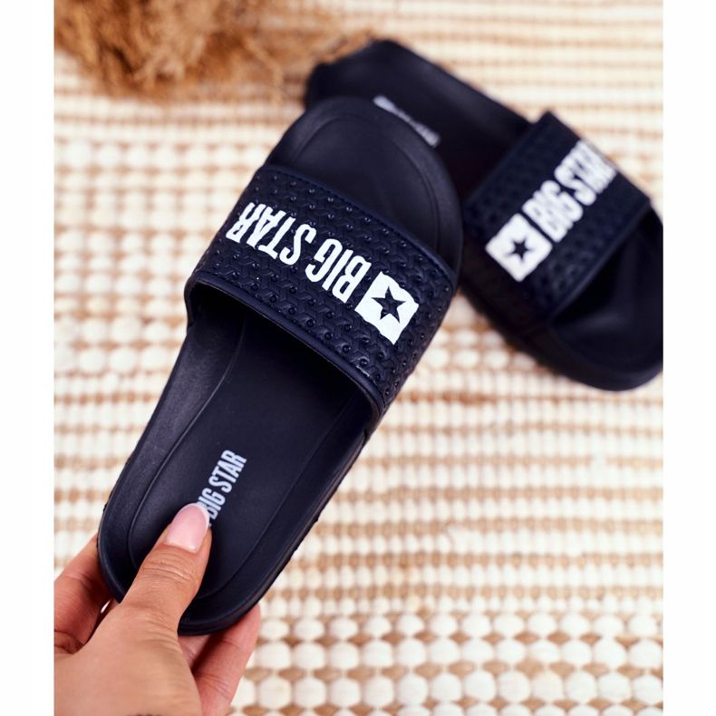 Gyermek papucs Big Star Navy Blue Steppelt GG374802 sötétkék 2