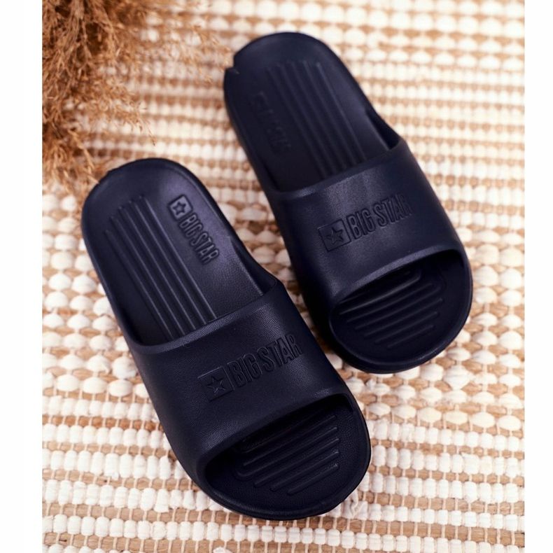 Papucs Gyermek ifjúsági Big Star Navy Blue GG374810 kék 1