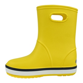 Crocs Crocband Rain Boot Kids 205827-734 piros sárga 1 Crocs Crocband Rain Boot Kids 205827-734 piros sárga 1