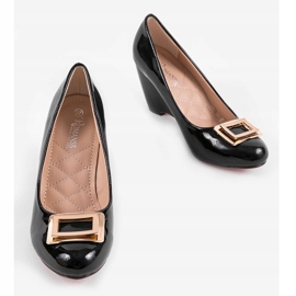 Fekete ék szivattyúk csattal 0089-1 2