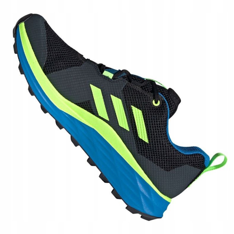 Adidas Terrex Two Gtx M FV8102 cipő fekete zöld 1