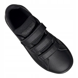 Adidas Vs Advantage Jr EF0222 cipő fekete piros 3