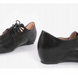 Fekete jazz cipő klasszikus C10-1 4