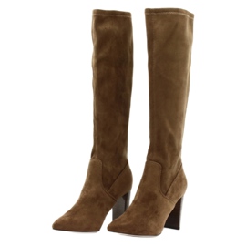 Női csizma Caprice 25501-25 konyak stretch sokszínű 2