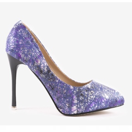 Lila virágcsapok 0116-4 ibolya sokszínű 1