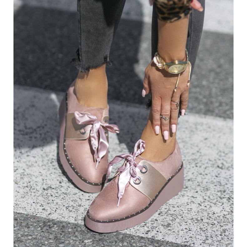 Rózsaszín jazz cipő NC86 1