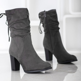 J. Star Magas szürke csizma 1