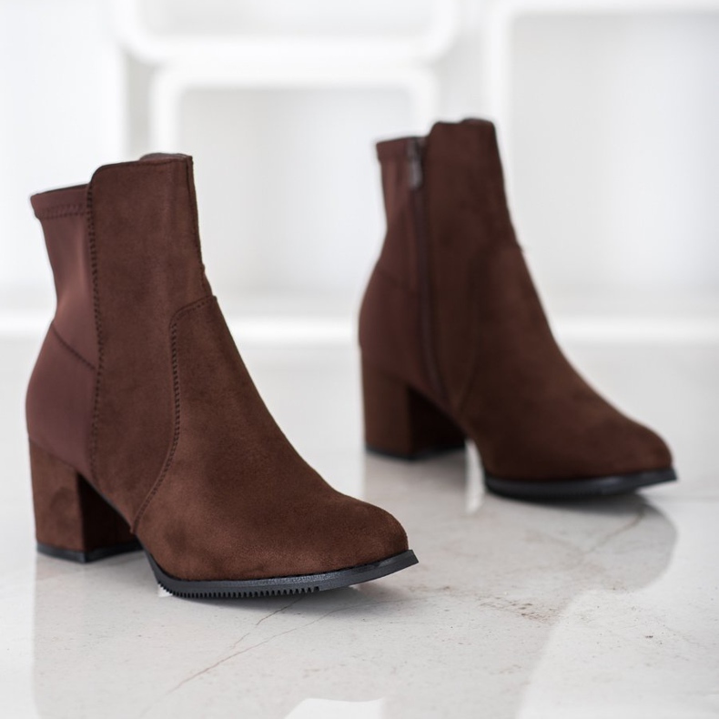 J. Star Sötétbarna csizma 1