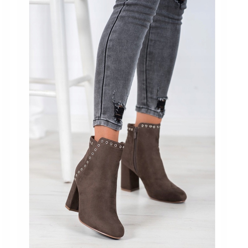 Evento Elegáns csizma barna 1