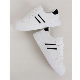 Fehér CC-20 női női tornacipő fekete 1