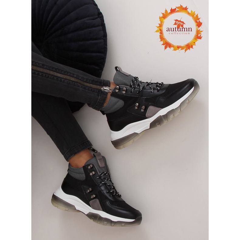 Fekete bokacsizma 2000-C03 Fekete 1