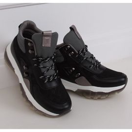 Fekete bokacsizma 2000-C03 Fekete 2