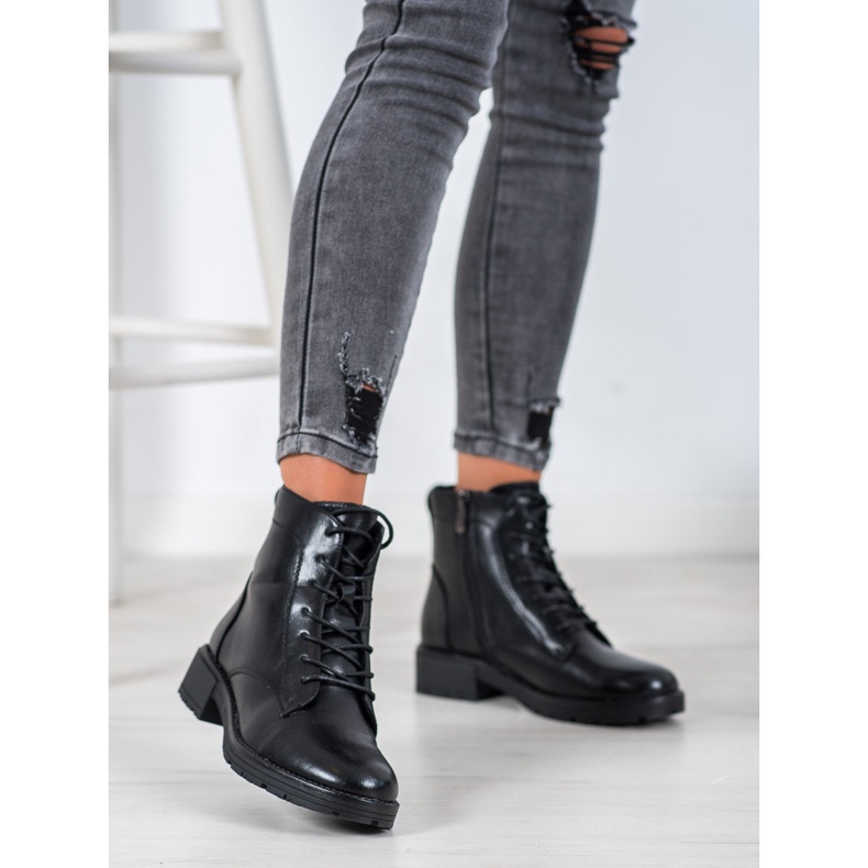 Elegáns VINCEZA csapdázók fekete 2