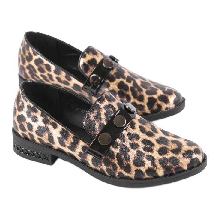 Barna női cipő C18-6257 fekete 1