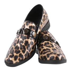 Barna női cipő C18-6257 fekete 2