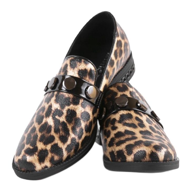 Barna női cipő C18-6257 fekete 2