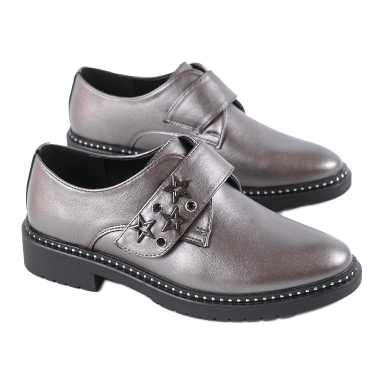 Szürke női cipő C18-6391 1