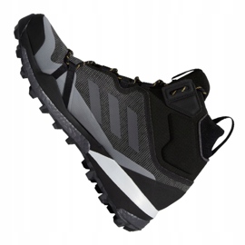 Adidas Terrex Skychaser Lt Mid Gtx M FW9597 cipő fekete szürke 1