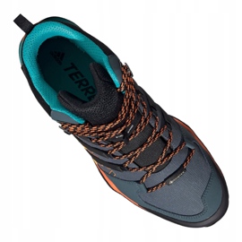 Adidas Terrex Swift R2 Mid Gtx M FV6840 cipő sötétkék kék zöld 1