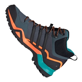 Adidas Terrex Swift R2 Mid Gtx M FV6840 cipő sötétkék kék zöld 2