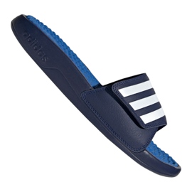 Adidas Adissage Tnd M F35564 papucs fehér sötétkék kék 1