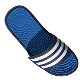 Adidas Adissage Tnd M F35564 papucs fehér sötétkék kék 2
