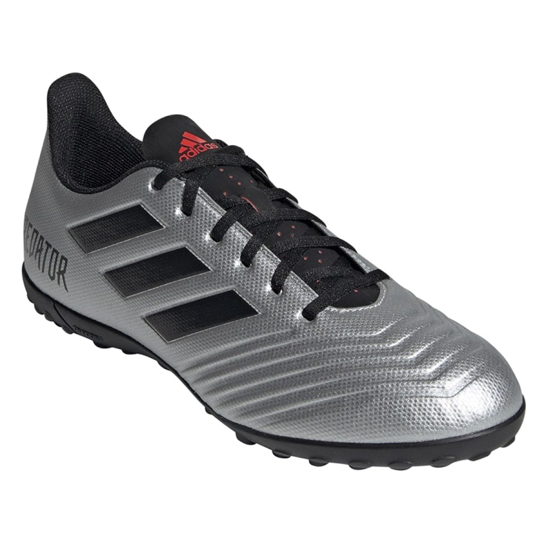 Adidas Predator 19.4 Tf M F35634 futballcipő ezüst 3
