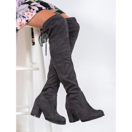 J. Star Csúsztatható csizma egy poszton szürke 1