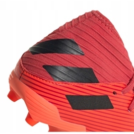Az adidas Nemeziz 19.3 Fg Jr EH0492 futballcipő piros piros 2