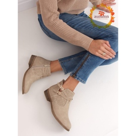 Női bézs cipő CH2003 Bézs barna 1