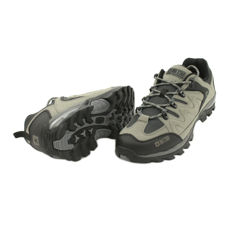 Férfi Big Star trekking GG174281 fekete szürke 3