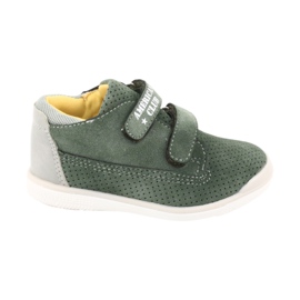 Csizma tépőzárral American Club GC22 szürke zöld 6