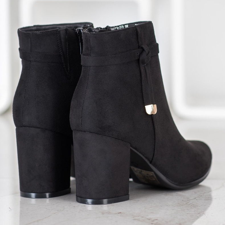 Elegáns VINCEZA csizma fekete 1