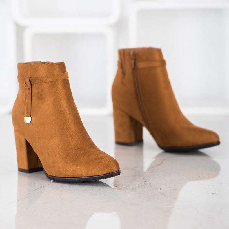 Elegáns VINCEZA csizma barna 1