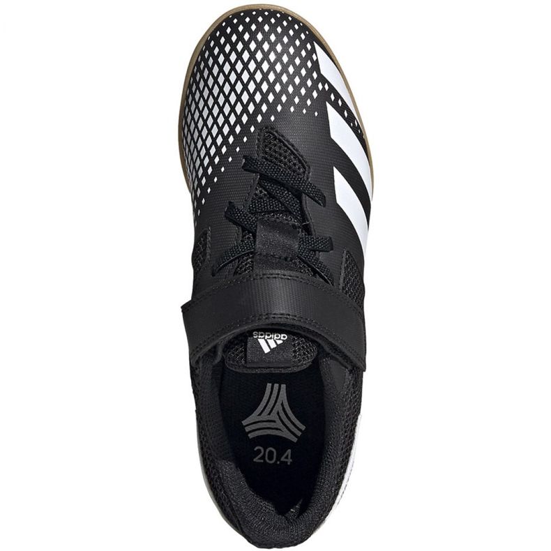 Adidas Predator 20.4 H&amp;L In Sala Jr FW9226 futballcipő fekete fekete 1