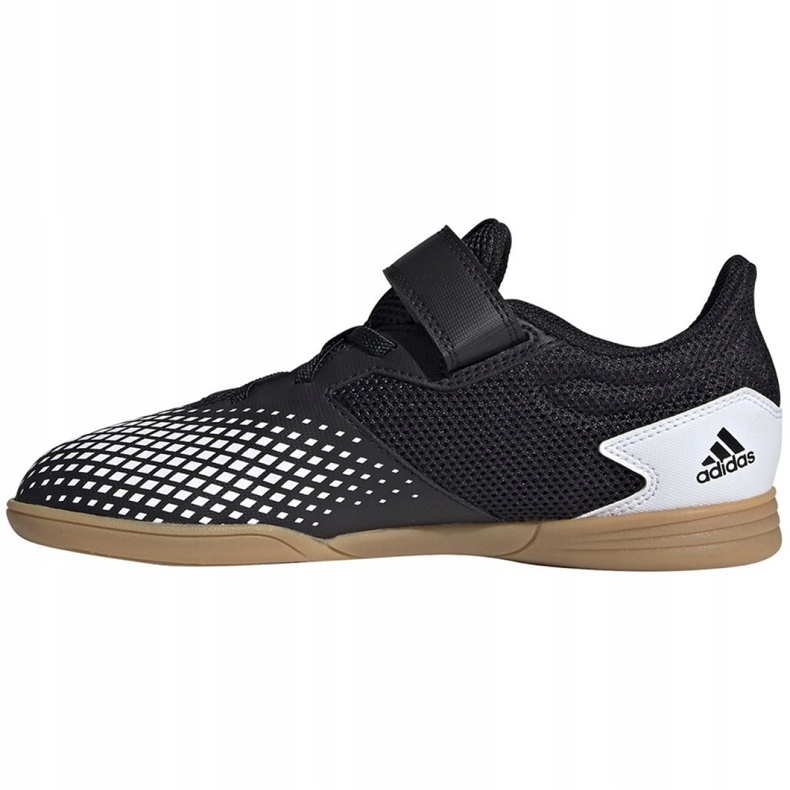 Adidas Predator 20.4 H&amp;L In Sala Jr FW9226 futballcipő fekete fekete 2