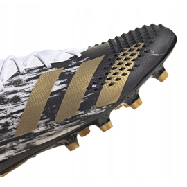 Adidas Predator 20.1 Low Ag M FW9747 futballcipő fekete, fehér, fekete, arany fehér 2