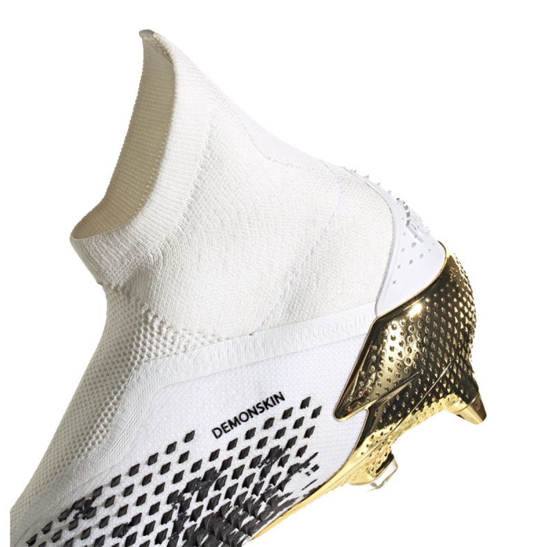 Adidas Predator 20+ Sg M FW9176 futballcipő szürke / ezüst, fehér, fekete, arany fehér 2