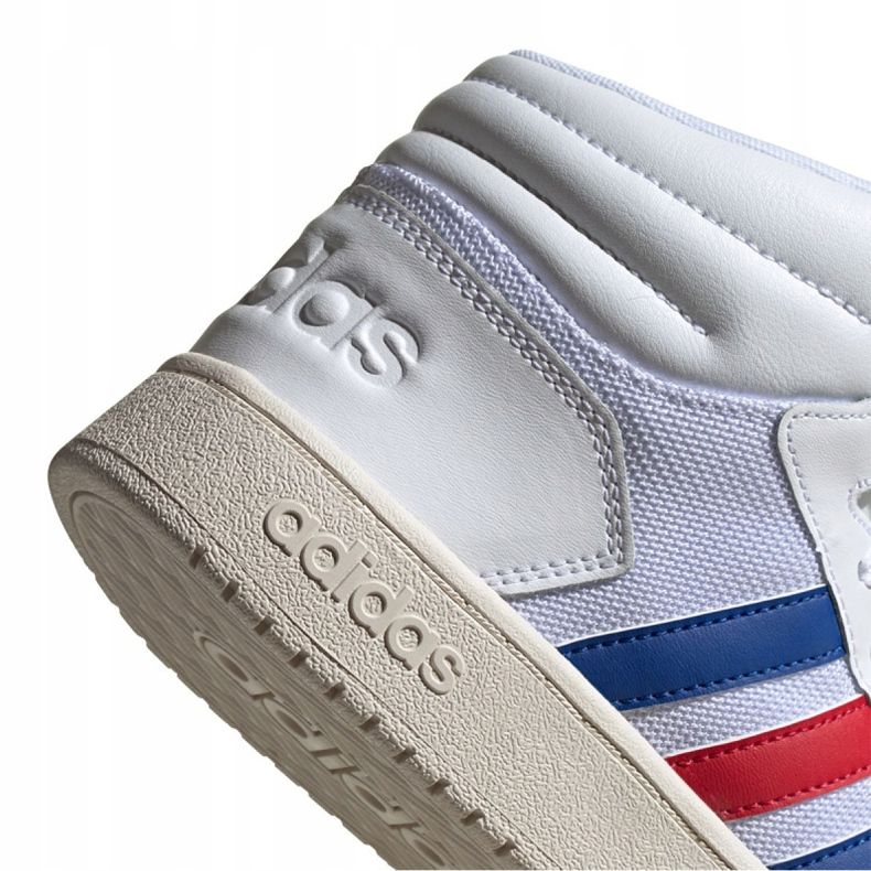 Adidas Hoops 2.0 Mid M FW8252 kosárlabda cipő sokszínű fehér 1